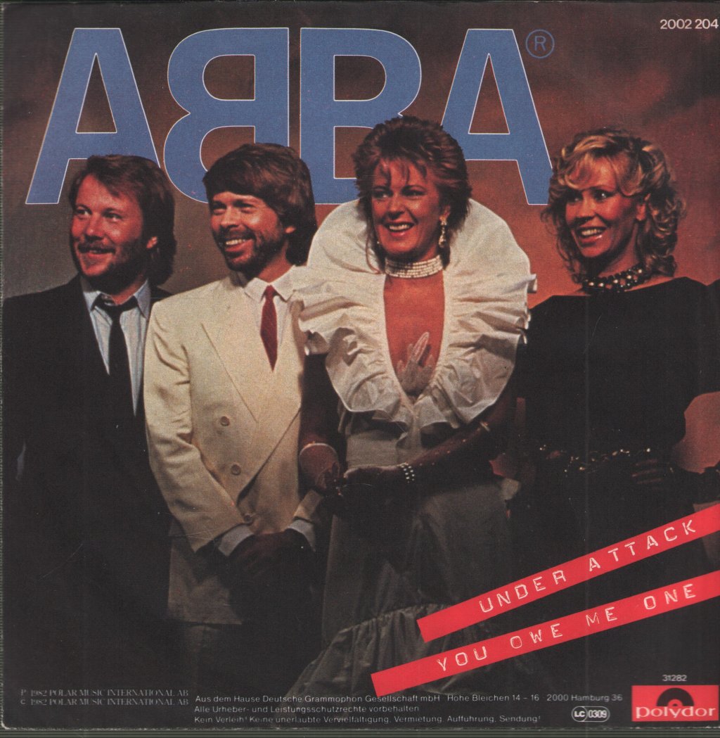 ABBA - Under Attack - 7 Inch