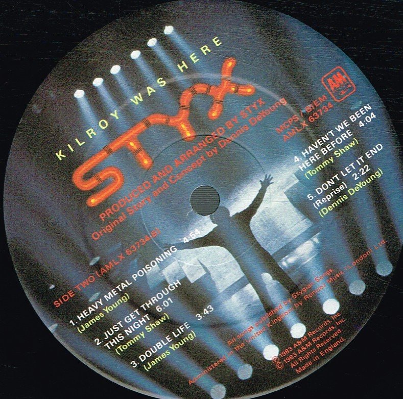 Styx - Kilroy Was Here - Lp
