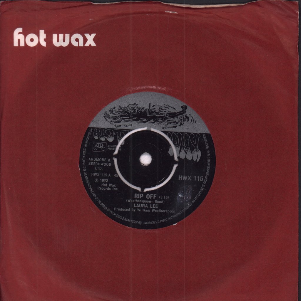 Laura Lee - Rip Off - 7 Inch
