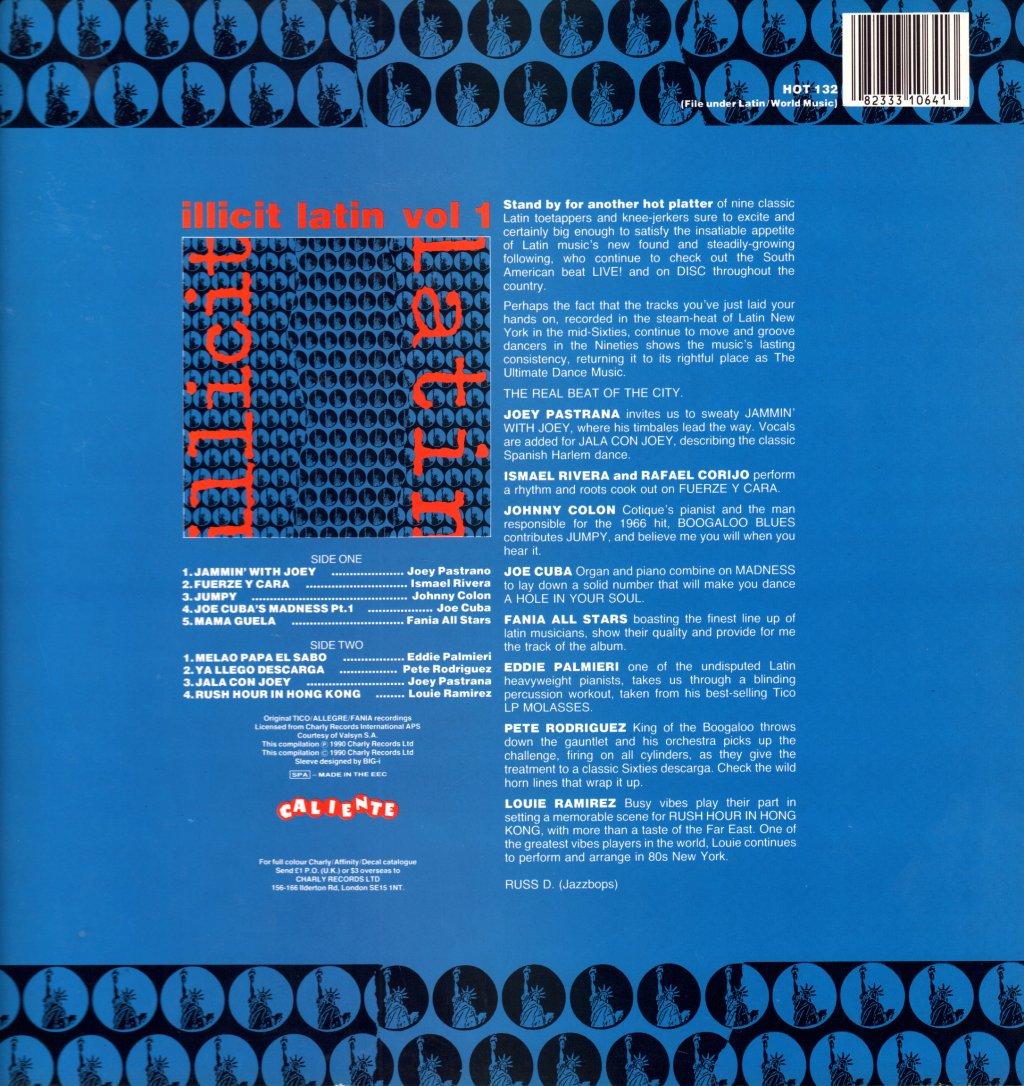 Various Artists - Illicit Latin Vol 1 - Lp