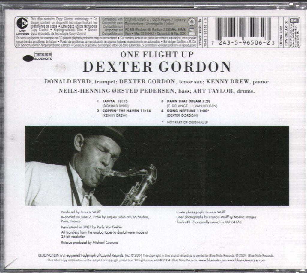 Dexter Gordon - One Flight Up - Cd