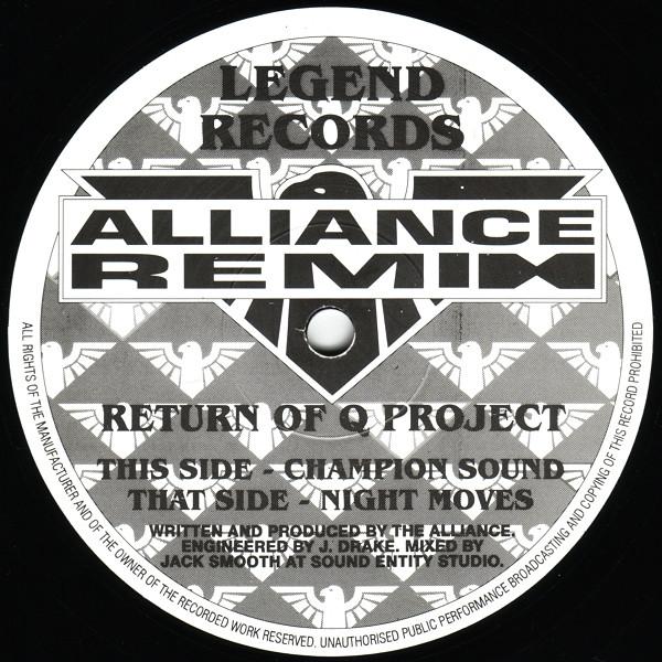Q Project - Champion Sound - 12 Inch