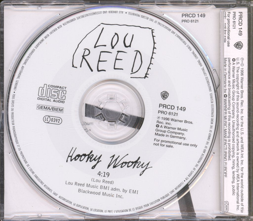 Lou Reed - Hooky Wooky - Cd
