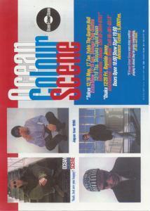 Ocean Colour Scene - Japan Tour 1996 - Flyer