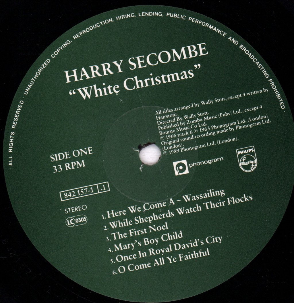 Harry Secombe - White Christmas - Lp