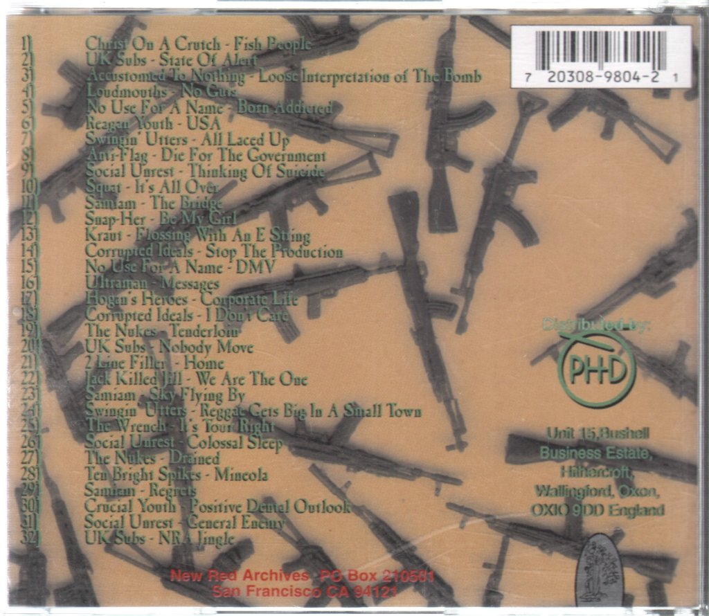 Various Artists - At War With Society - Cd