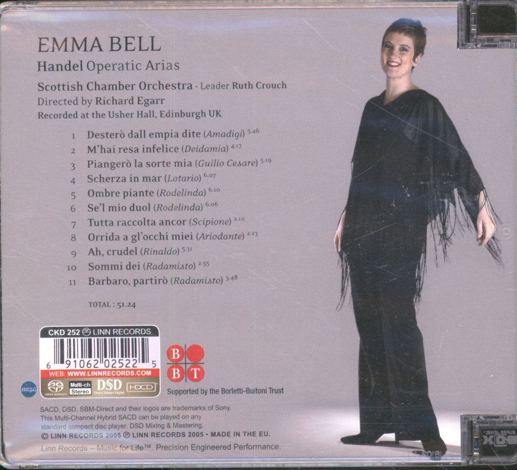 Emma Bell - Handel Operatic Arias - Cd
