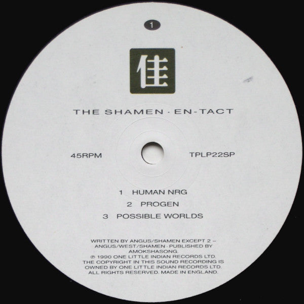 Shamen - En-Tact - Double 12 Inch