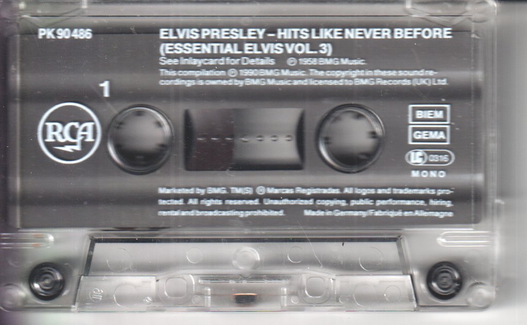 Elvis Presley - essential elvis vol 3 - Cassette