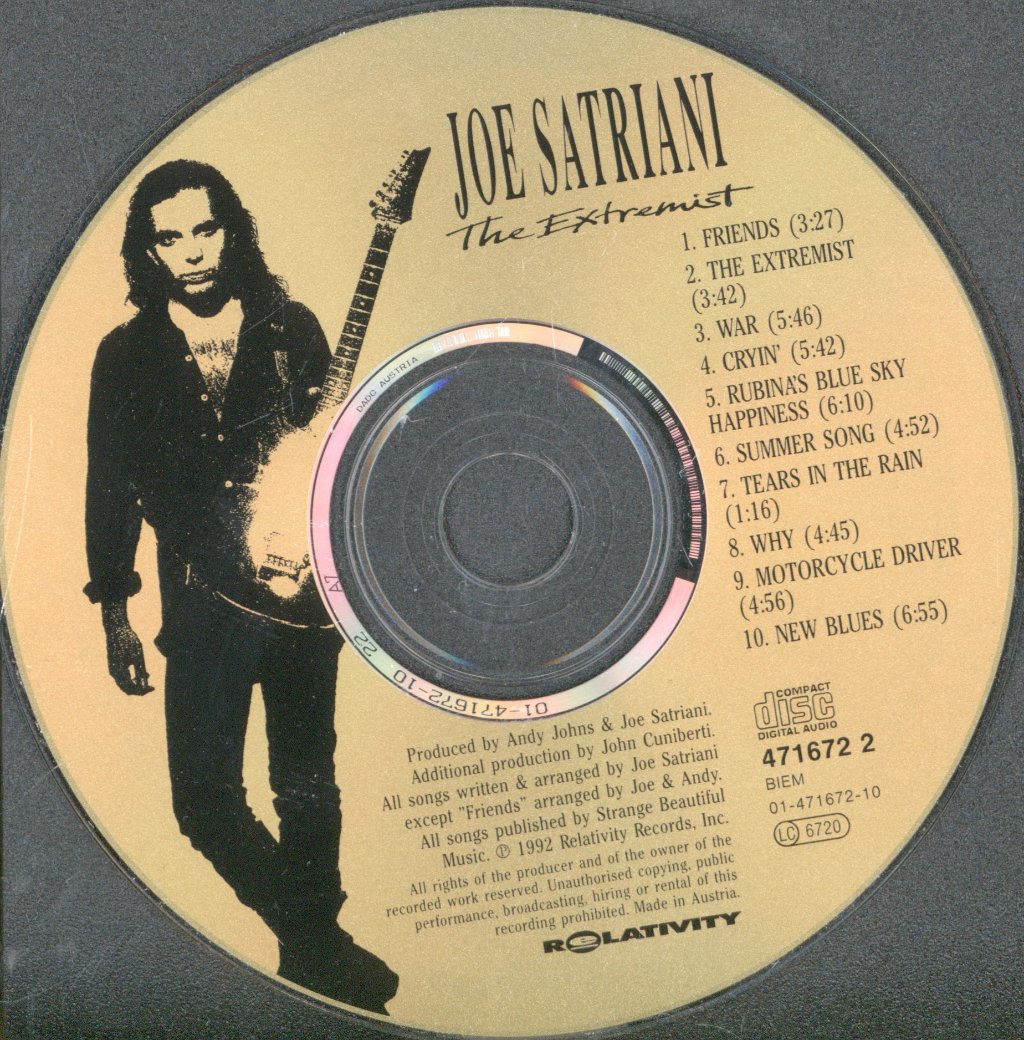 Joe Satriani - Extremist - Cd