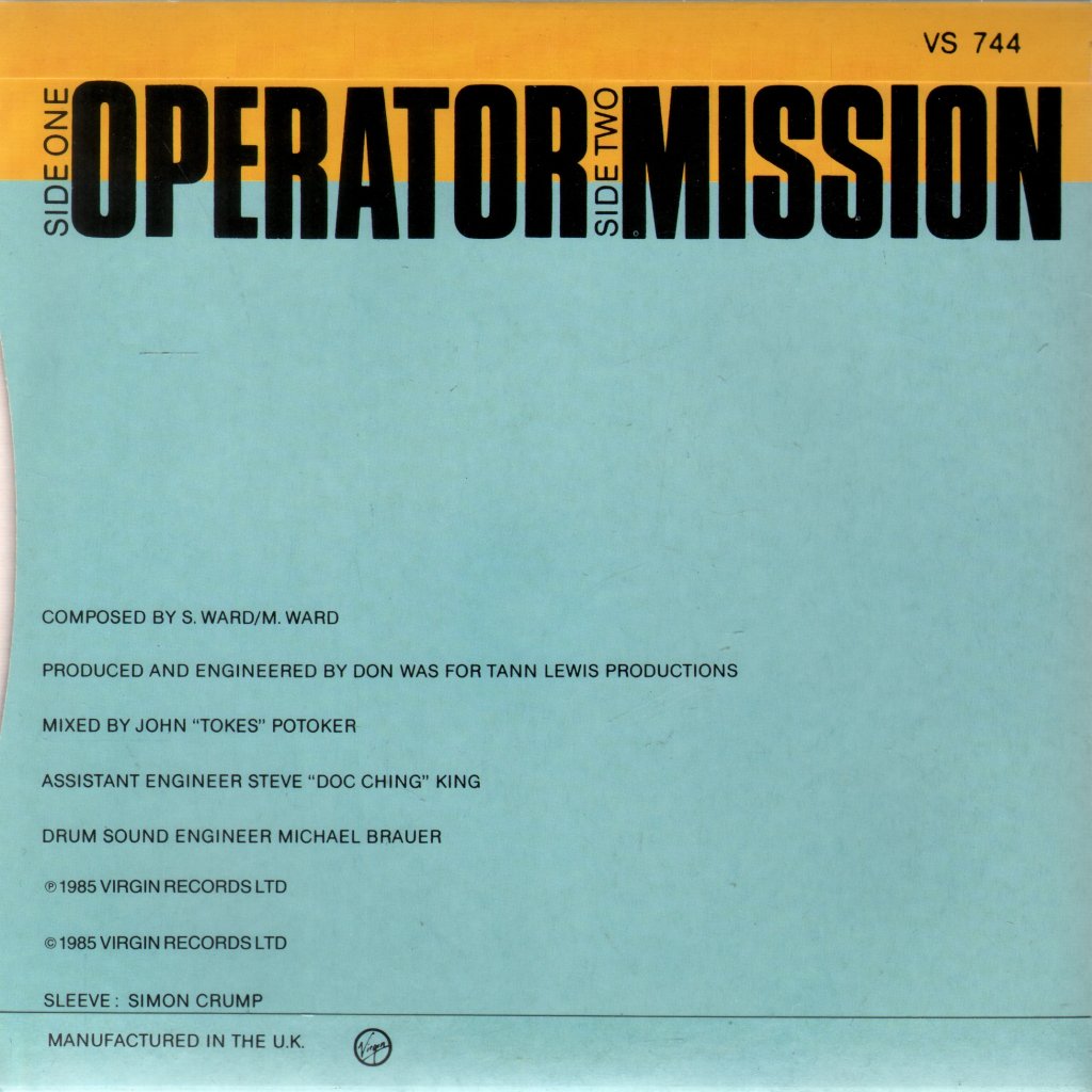Floy Joy - Operator Operator - 7 Inch