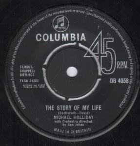 Michael Holliday - Story Of My Life - 7 Inch