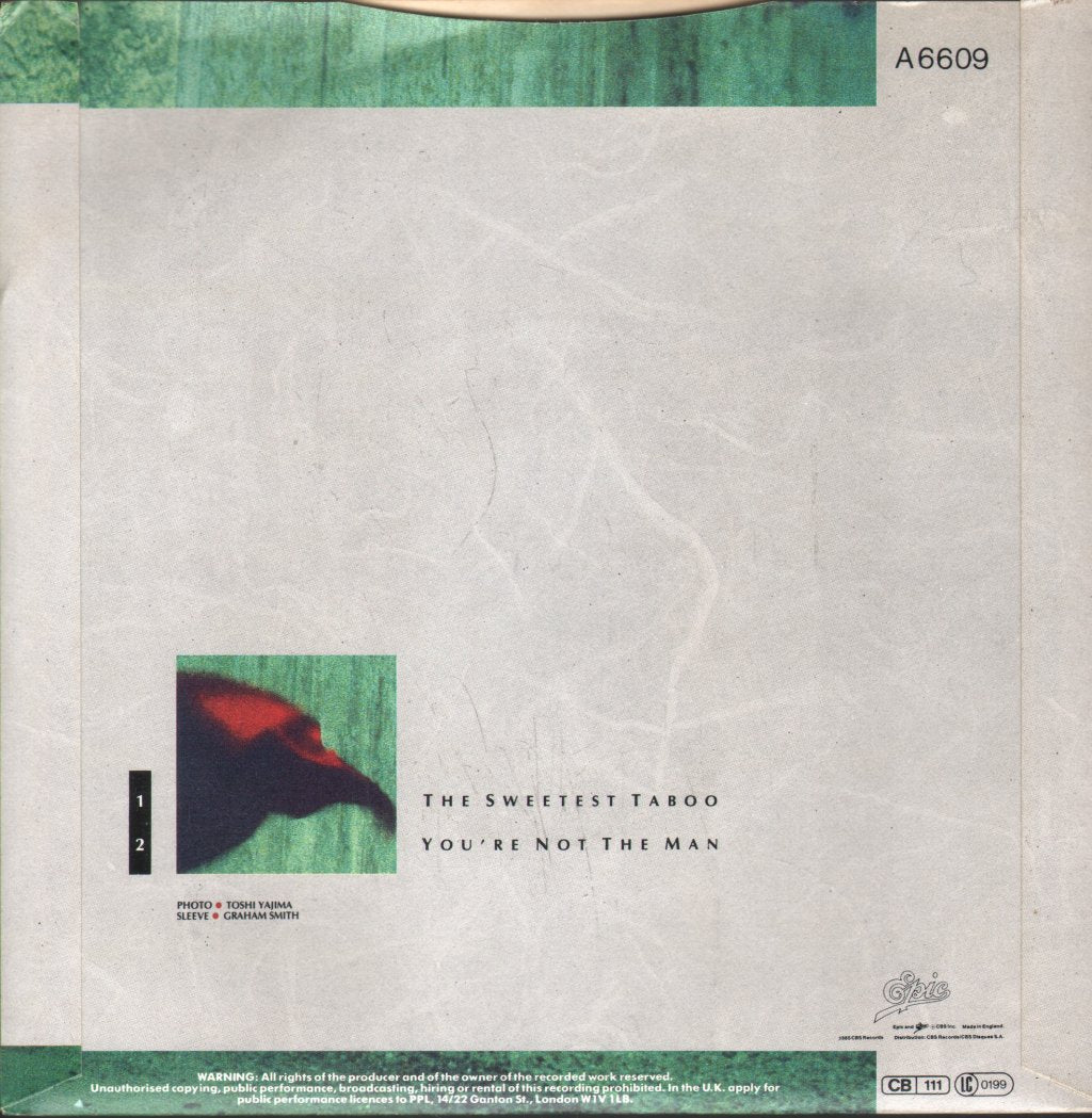 Sade - Sweetest Taboo - 7 Inch