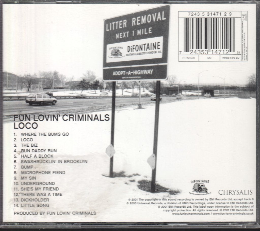 Fun Lovin' Criminals - Loco - Cd