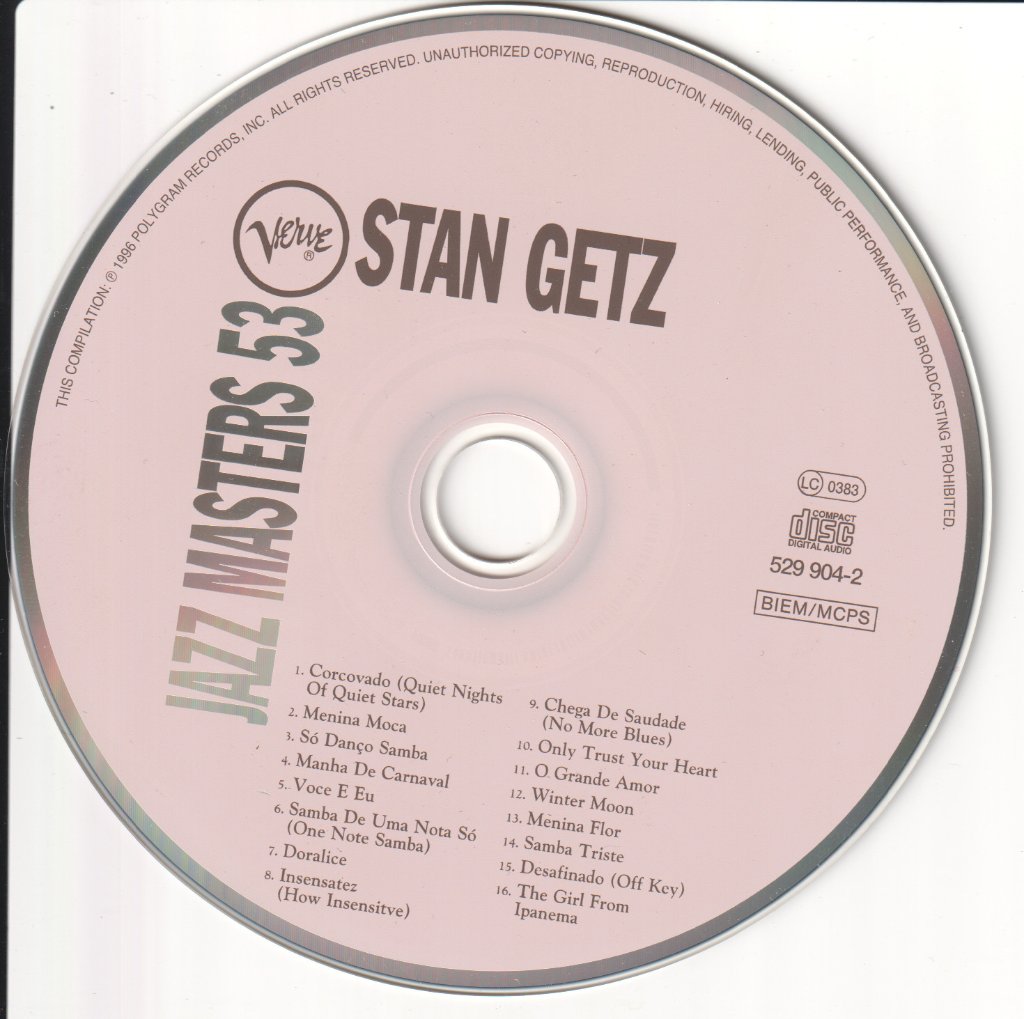 Stan Getz - Bossa Nova - Cd