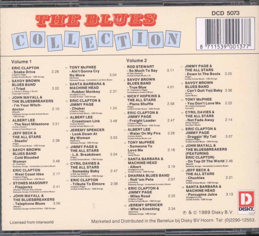 Various Artists - Blues Collection - Cd Set