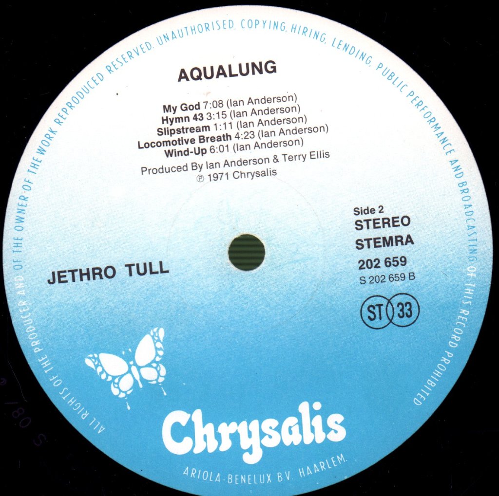 Jethro Tull - Aqualung - Lp