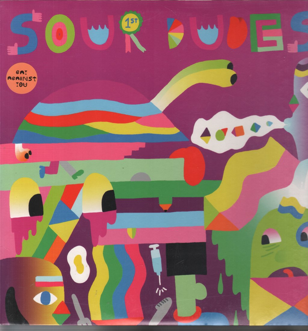 Gay Against You - Righteous Signals, Sour Dudes - Lp