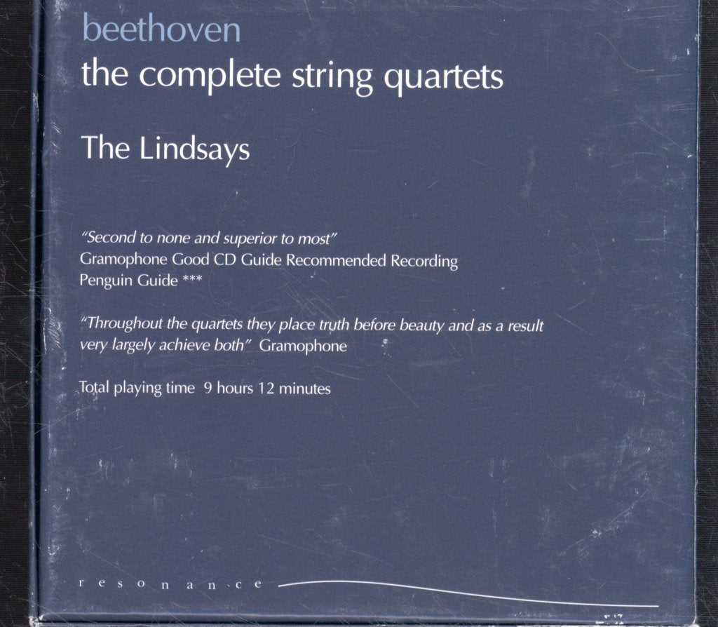 Lindsays - Beethoven - Complete String Quartets - Cd Set