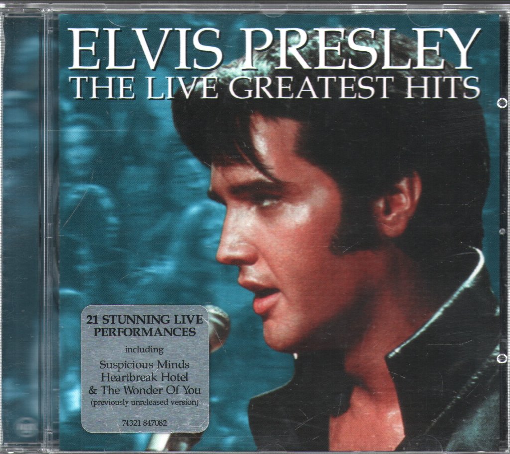 Elvis Presley - Live Greatest Hits - Cd