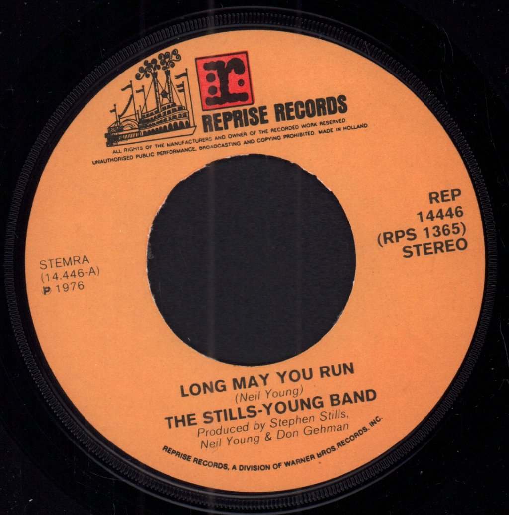 Stills Young Band - Long May You Run - 7 Inch