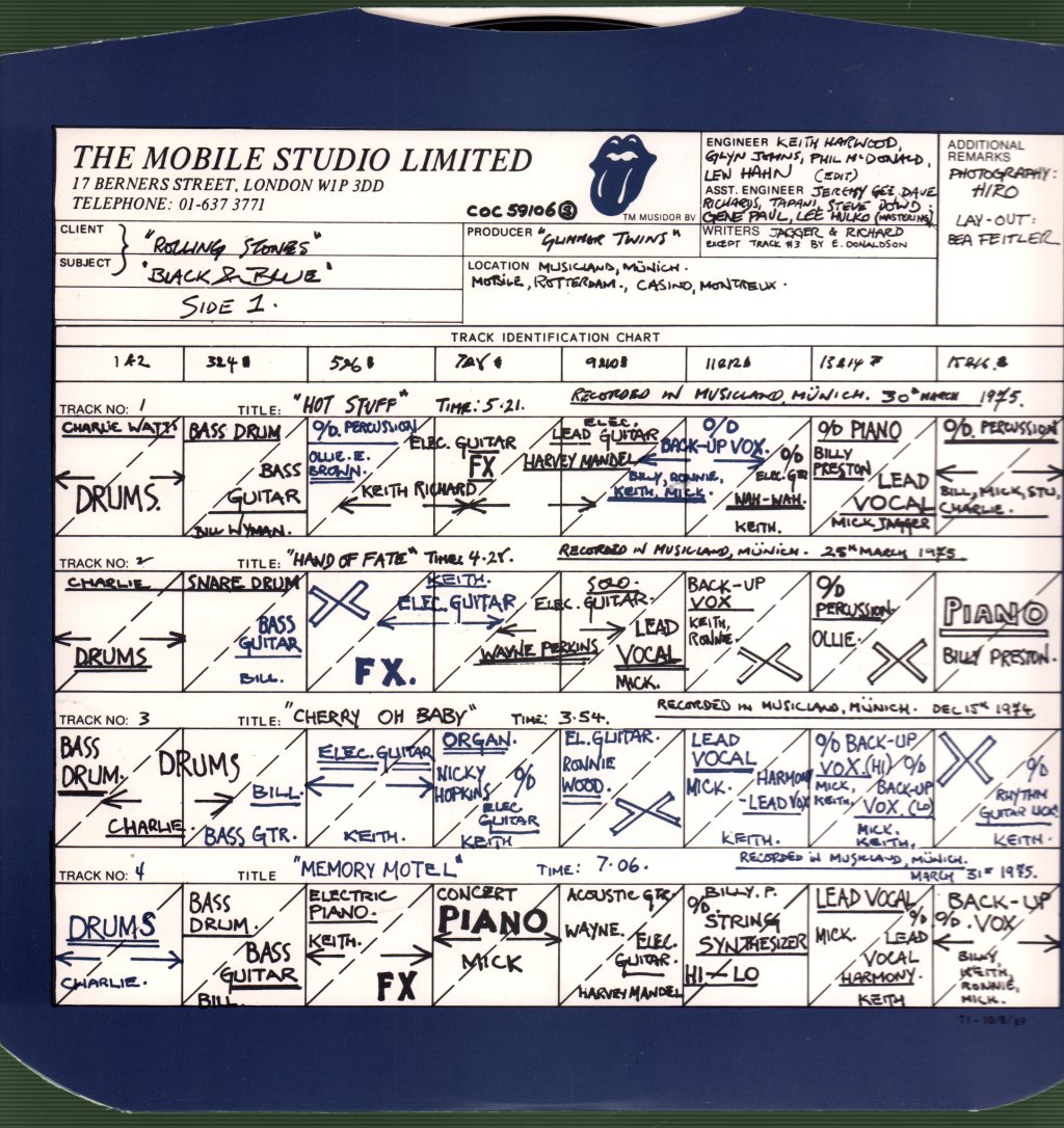 Rolling Stones - Black And Blue - Lp