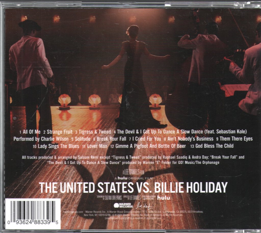 Andra Day - United States Vs. Billie Holiday: Music From The Motion Picture - Cd