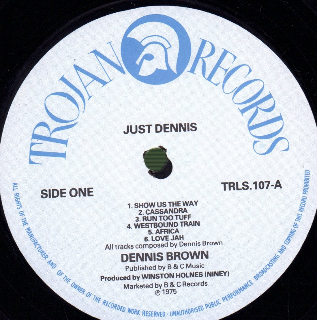 Dennis Brown - Just Dennis - Lp