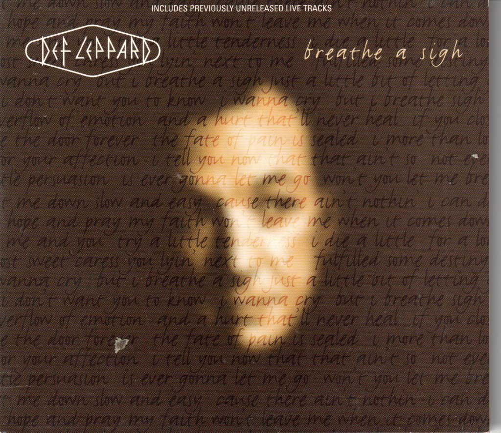 Def Leppard - Breathe A Sigh - Cd