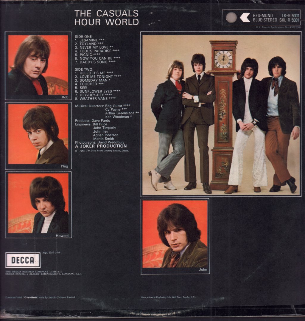 Casuals (60'S Group) - Hour World - Lp