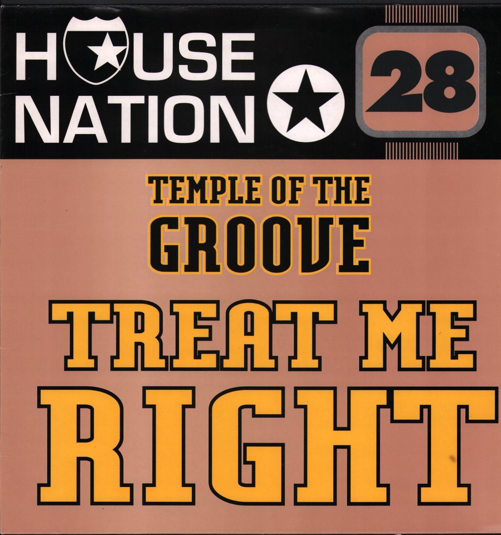 Temple Of The Groove - Treat Me Right - 12 Inch