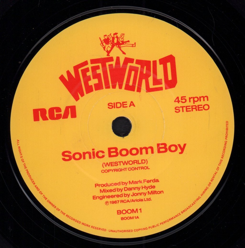 Westworld - Sonic Boom Boy - 7 Inch