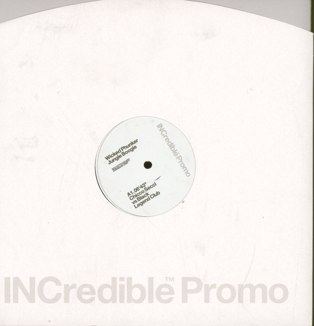 Wicked Phunker - Jungle Boogie - 12 Inch