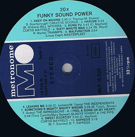 Various Artists - 20x Funky Sound Power - Lp