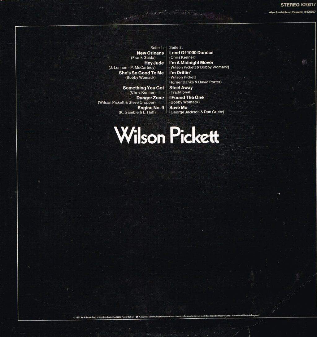 Wilson Pickett - Best Of - Lp