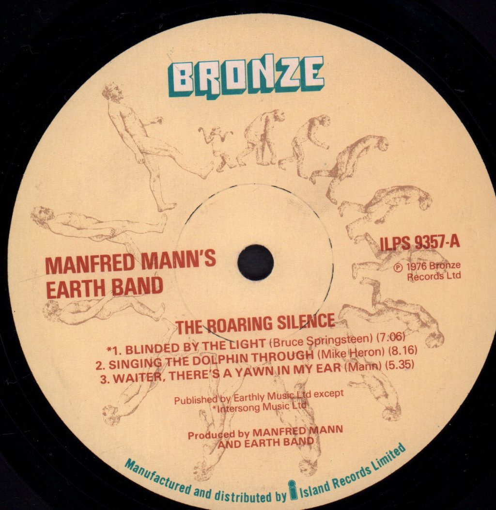 Manfred Mann's Earth Band - Roaring Silence - Lp