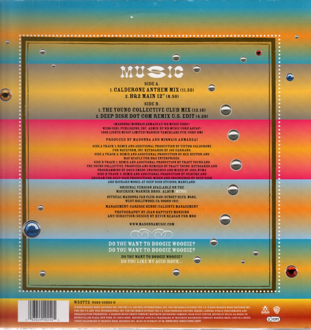 Madonna - Music - 12 Inch