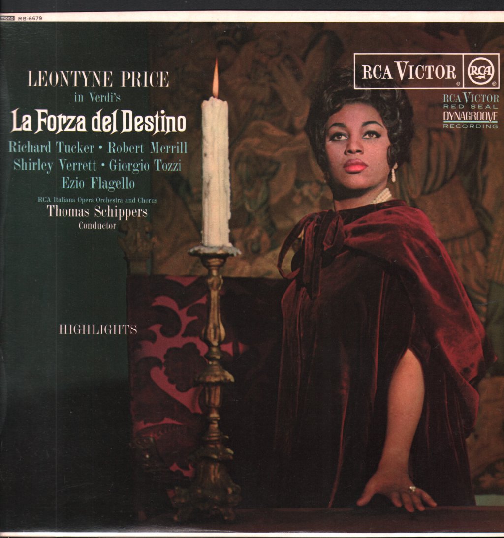 Leontyne Price / Richard Tucker / Robert Merrill / Shirley Verrett / RCA Italiana Opera Orchestra - Verdi - La Forza del Destino - Lp