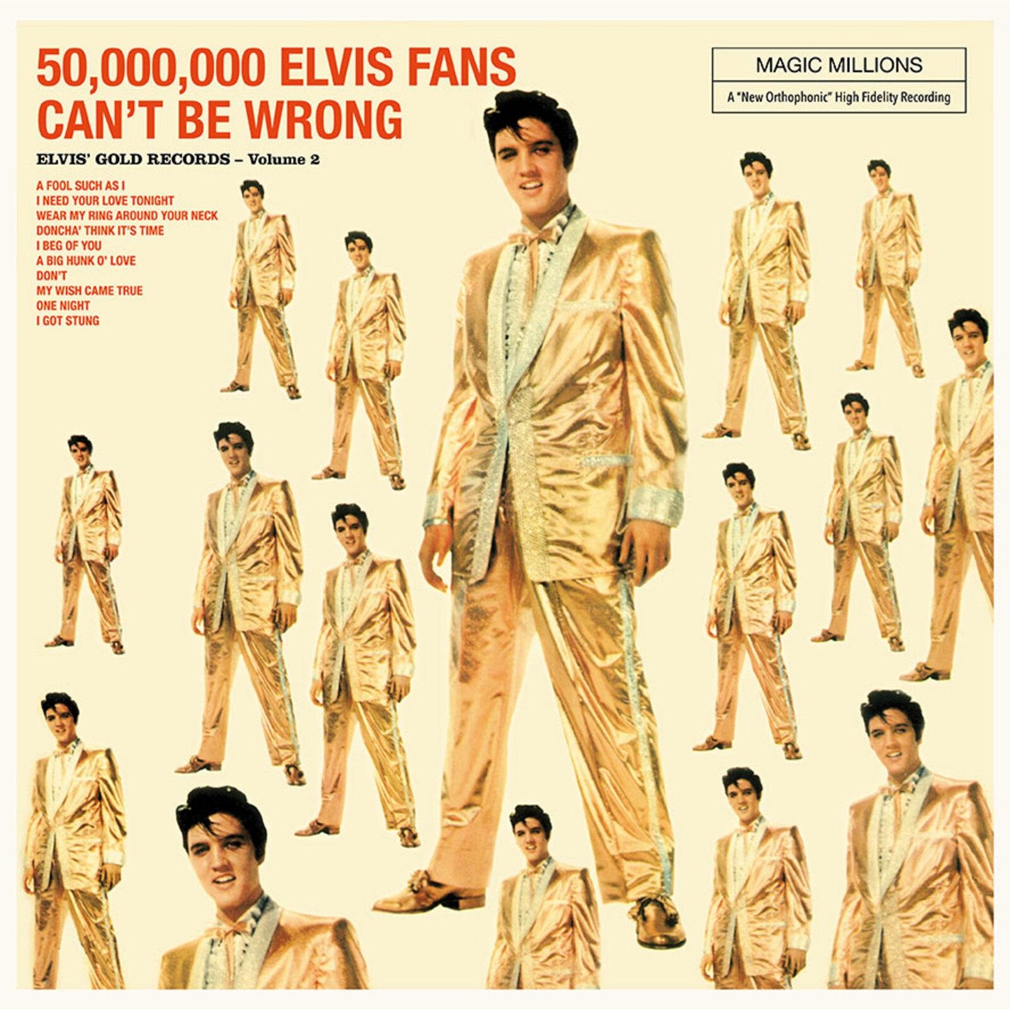 Elvis Presley - 50,000,000 Elvis Fans Can't Be Wrong (Elvis' Gold Records, Vol. 2) - Lp