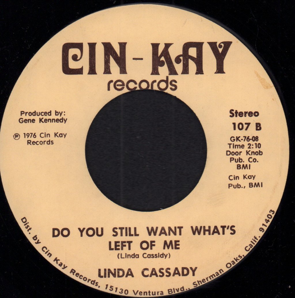 Linda Cassady - C. B. Widow - 7 Inch