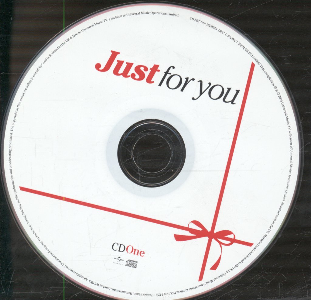 Various Artists - Just For You - Double Cd