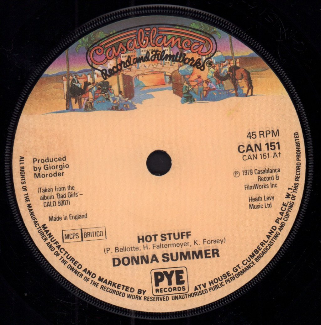 Donna Summer - Hot Stuff - 7 Inch