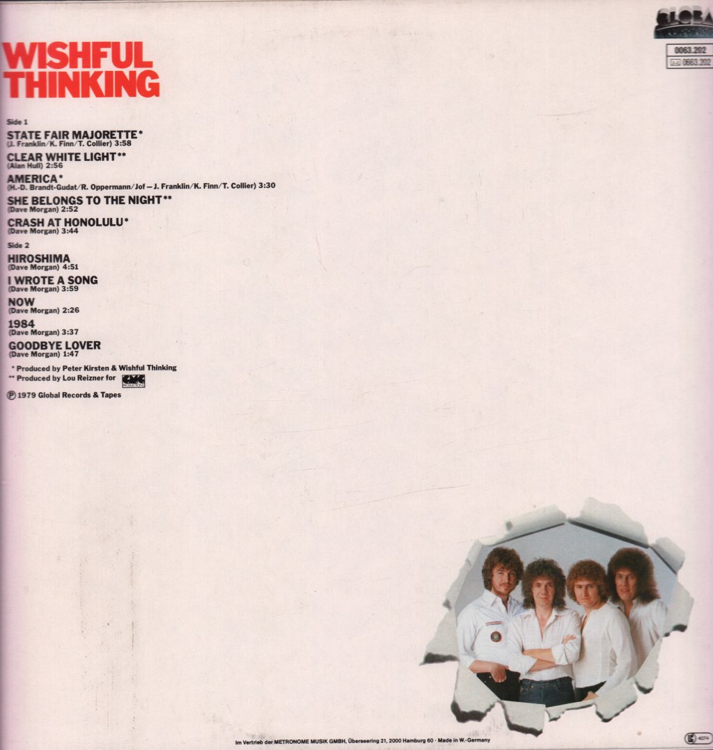Wishful Thinking (60'S/70'S Group) - Wishful Thinking - Lp