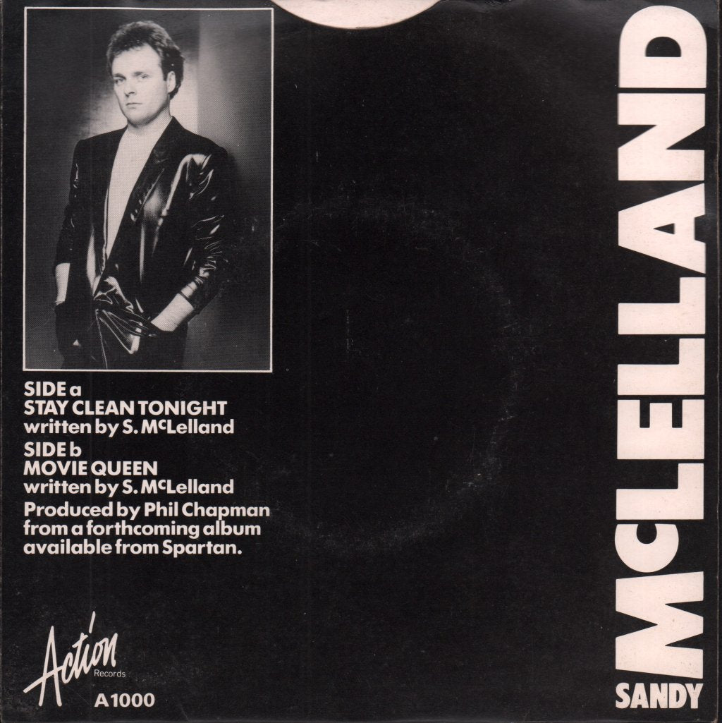 Sandy Mclelland - Stay Clean Tonight - 7 Inch