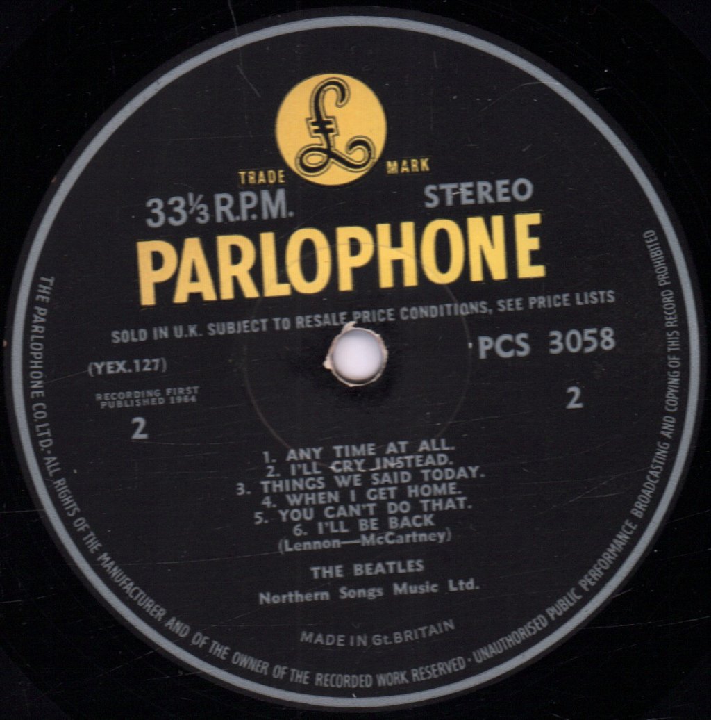 Beatles - A Hard Day's Night - Lp
