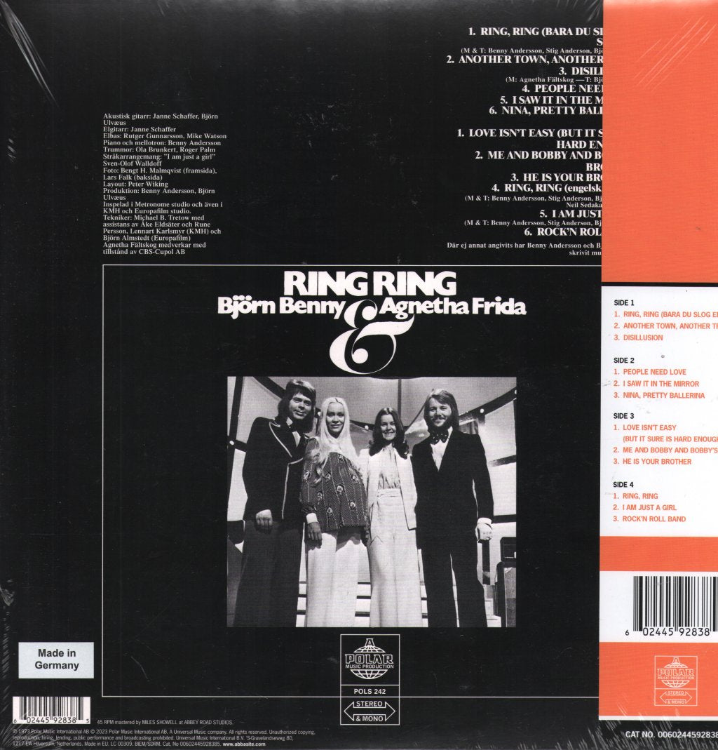 Björn & Benny, Agnetha & Anni-Frid - Ring Ring - Double Lp