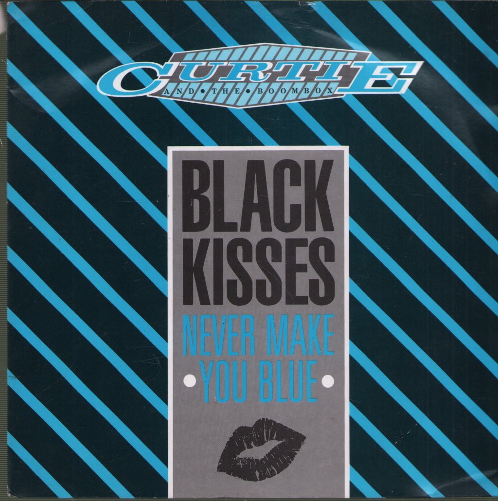 Curtie And The Boombox - Black Kisses (Never Make You Blue) - 7 Inch