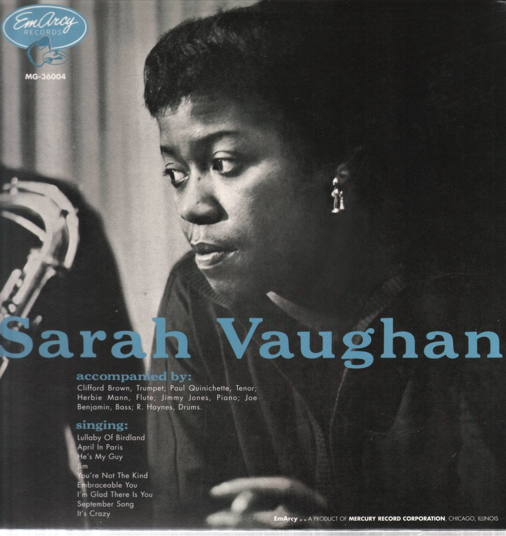 Sarah Vaughan - Sarah Vaughan - Lp