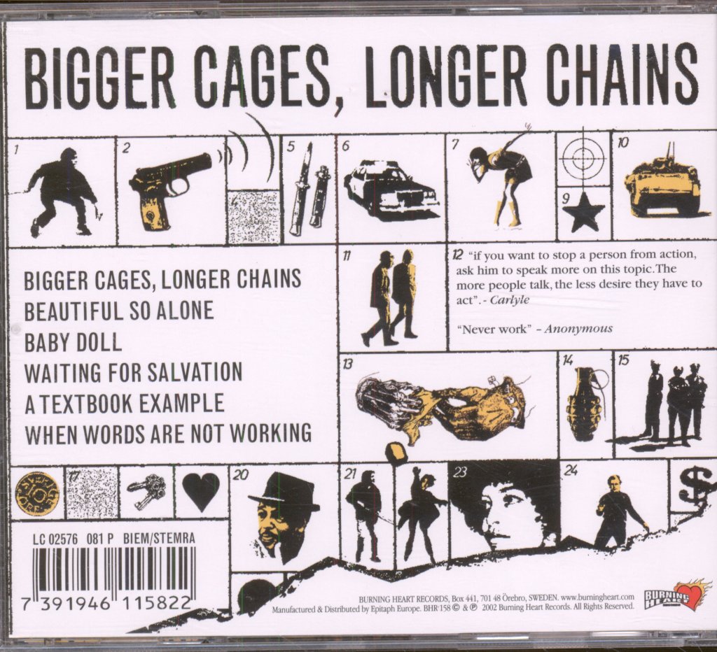 International Noise Conspiracy - Bigger Cages, Longer Chains - Cd