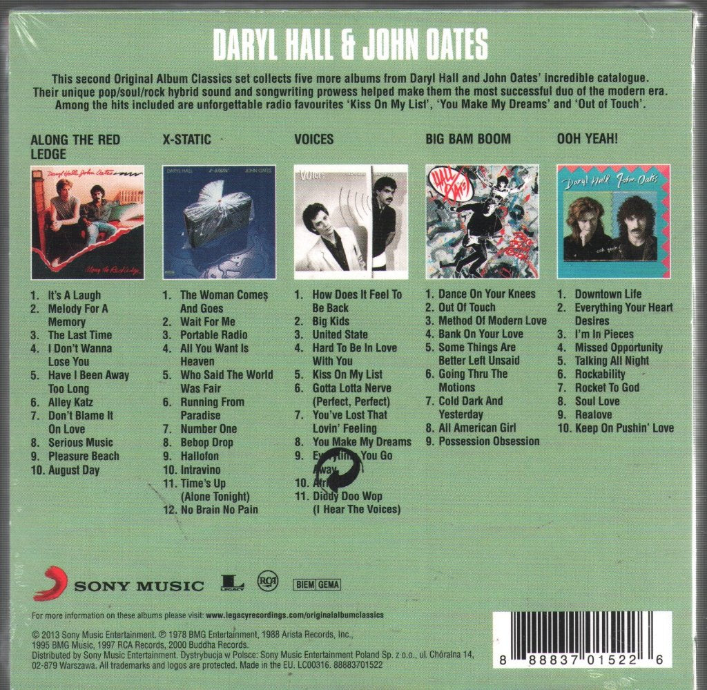 Daryl Hall & John Oates - Original Album Classics - Cd Set